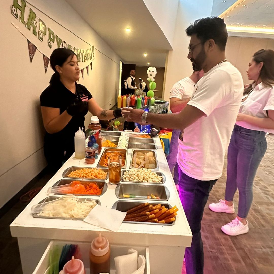 Carrito de hamburguesas para eventos en CDMX