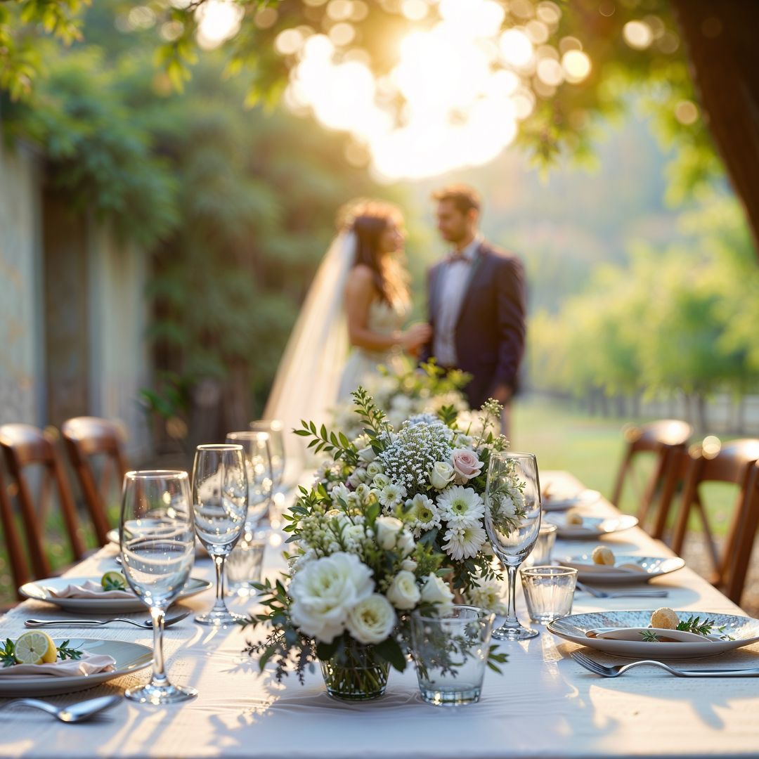 Menú para bodas servido de forma elegante en banquete en CDMX